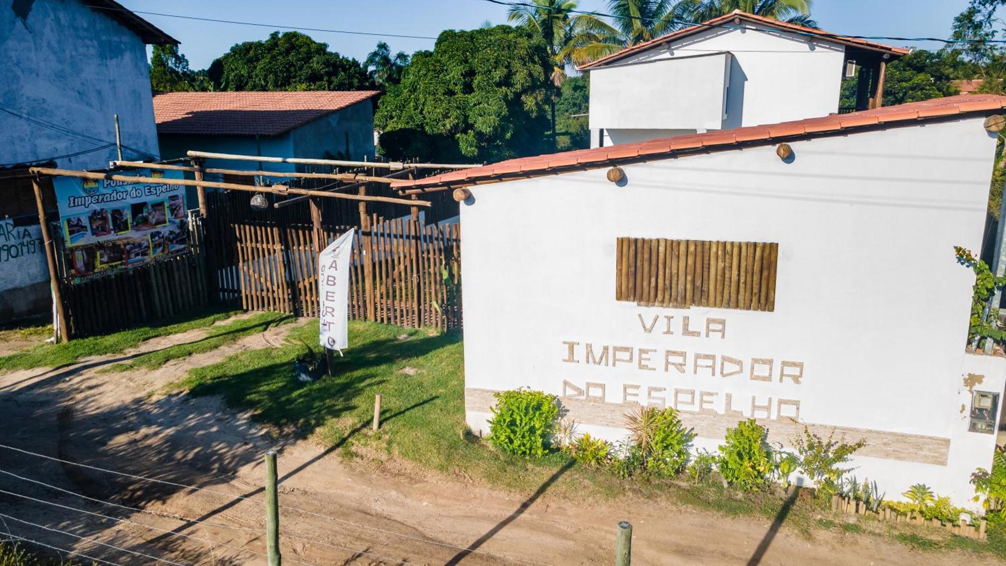 Pousada Imperador Do Espelho Aparthotel Praia do Espelho Eksteriør bilde